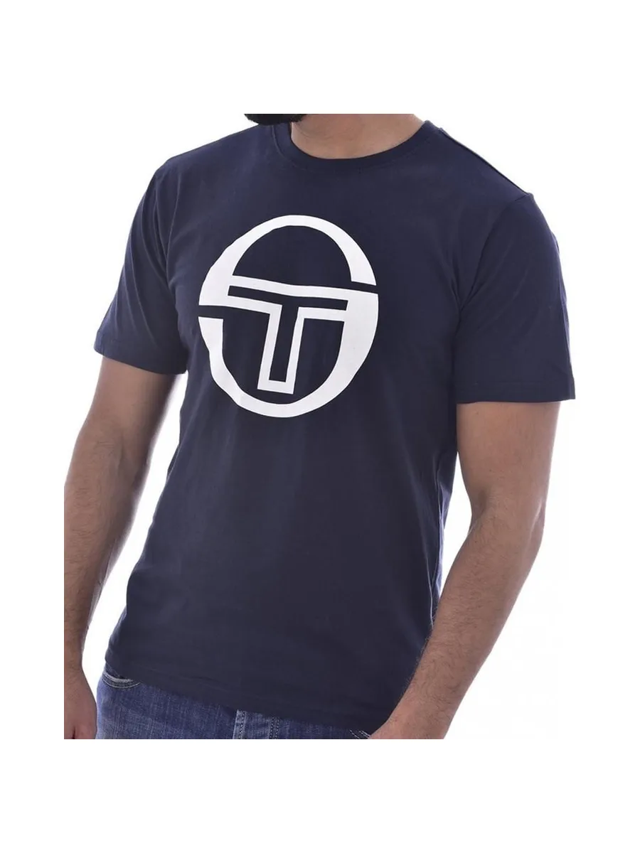 T-shirt Marine Homme Sergio Tacchini Stadium ST-103.10008-NAV 2