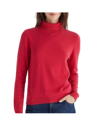 Pull Rouge Femme Tommy Hilfiger Tjw Essential 1