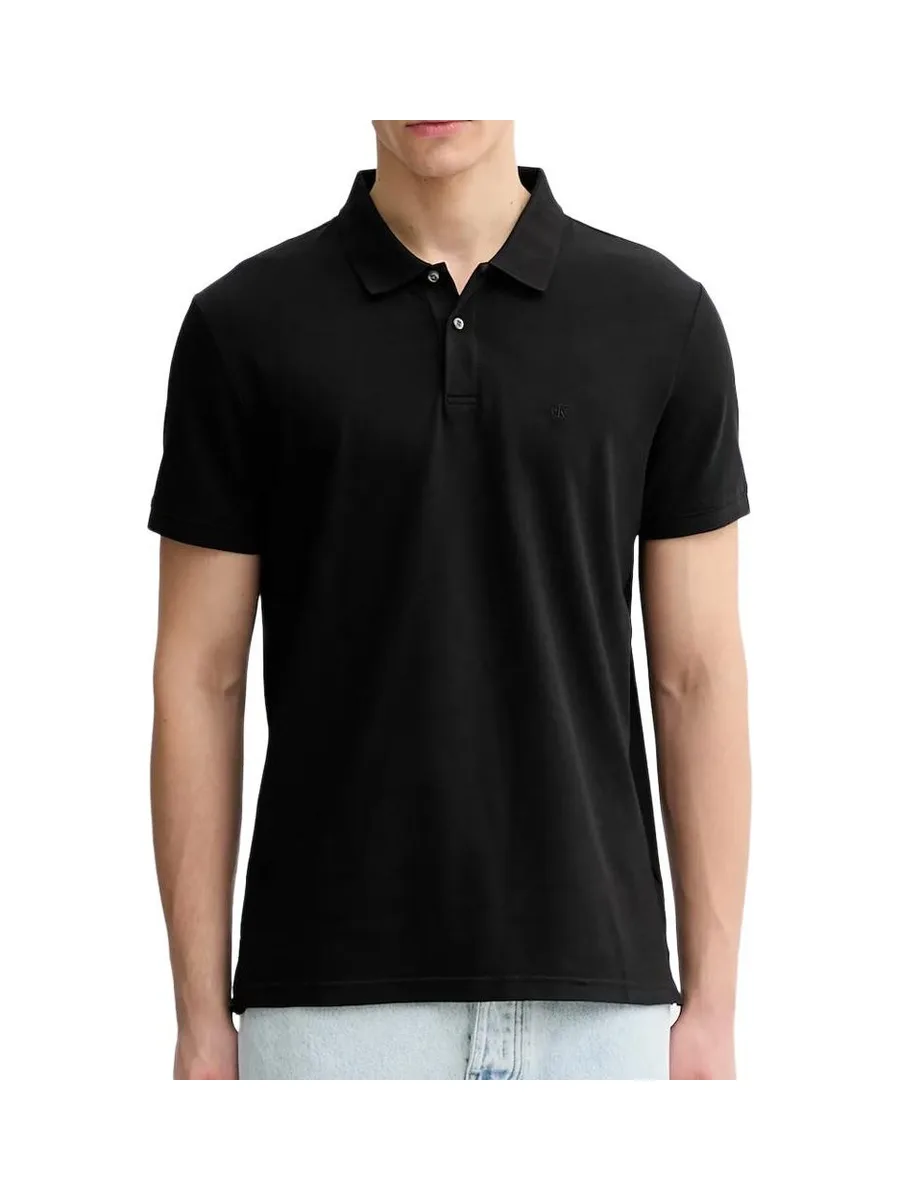 Polo Noir Homme Calvin Klein Jeans Refined 2