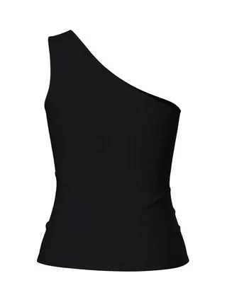 T-Shirt Noir Femme Pieces Cruka 3