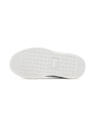 Baskets Rose/Gris pailleté Fille Puma Vikky Rainbow 5