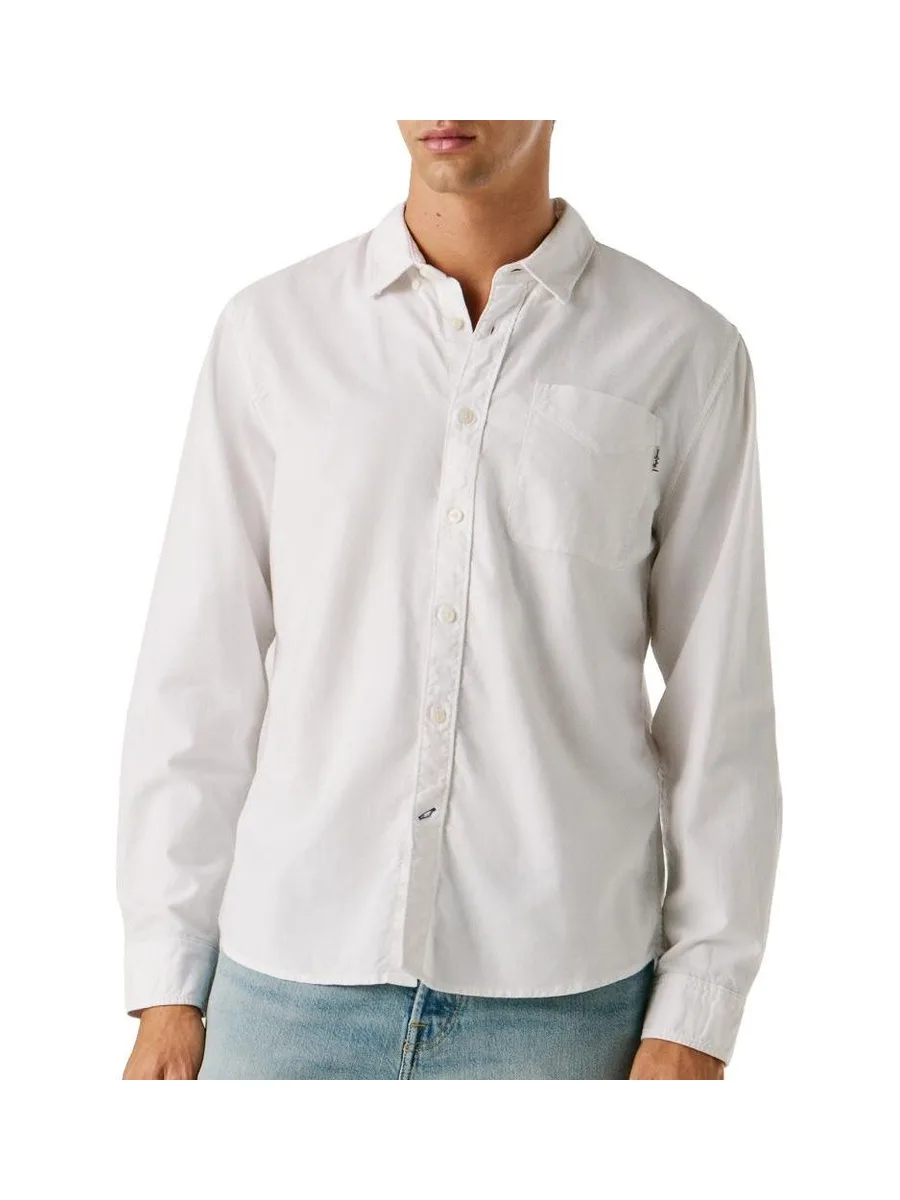 Chemise Blanche Homme Pepe jeans Pjl M Nd 2
