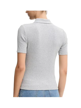 Polo Gris Femme Calvin Klein Jeans LV047C907G 2