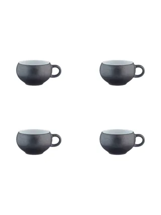 Tasse GOURMET 12cl - 4 pièces - Onyx 7