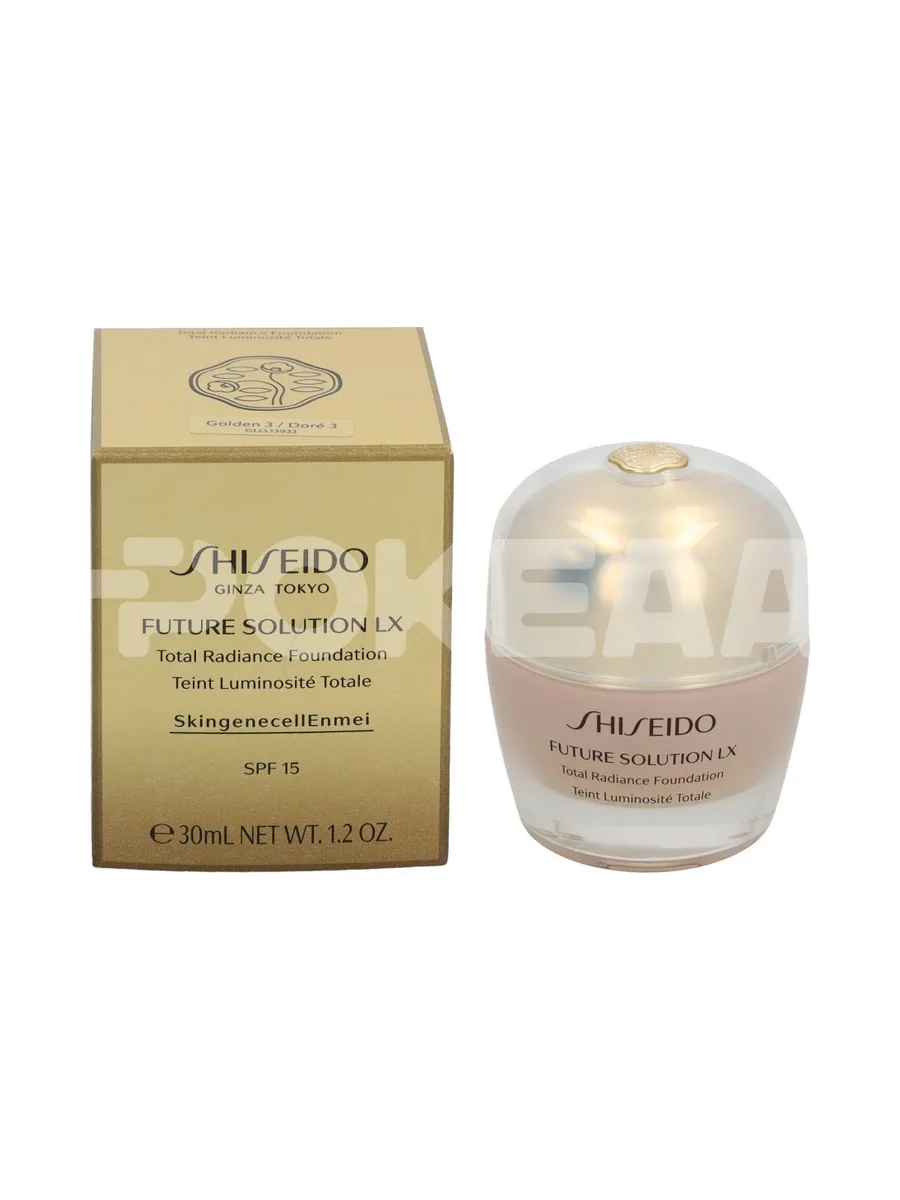 Shiseido Future Solution LX Total Radiance Foundation SPF15 30ml - Golden 3 1