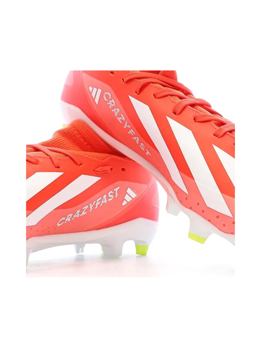 Chaussures de football moulées Rouge homme X Crazyfast League FG 7