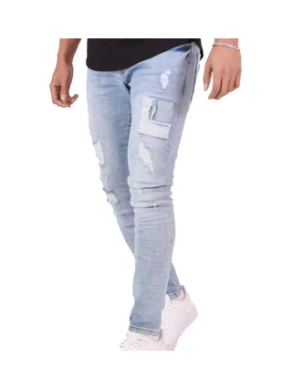 Jean Skinny Bleu Homme Project X Paris TU20017 1