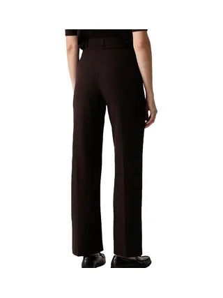 Pantalon Tailleur Marron Femme Morgan POYA 2