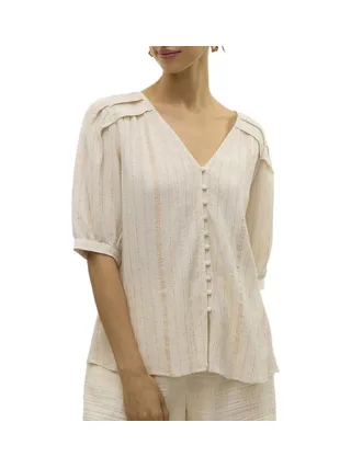 Blouse Beige Femme Vero Moda Dahlia 1