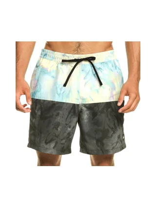 Maillot de bain Noir/Bleu Homme Quiksilver Butt Logo 1