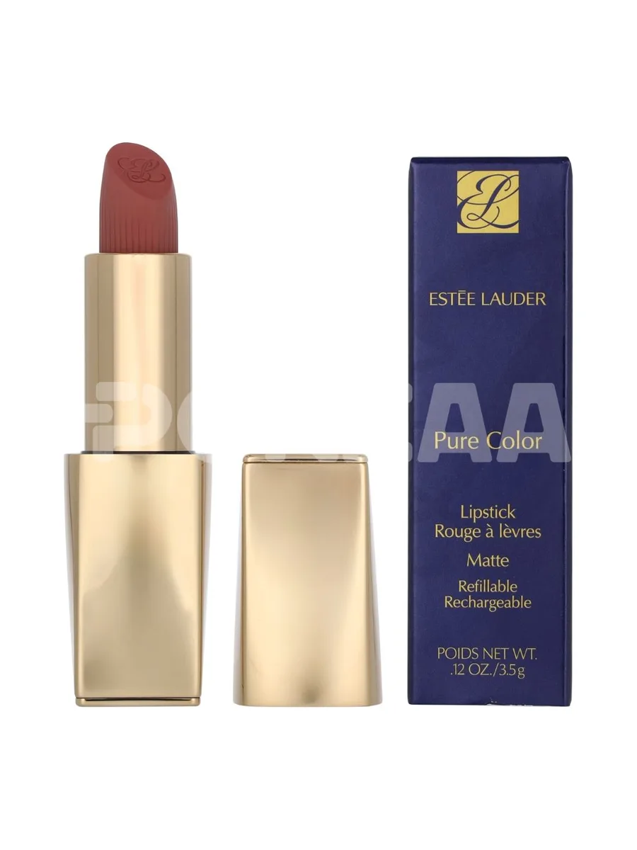 E.Lauder Pure Color Matte Refillable Lipstick 3.5g - #816 Suit Up 1