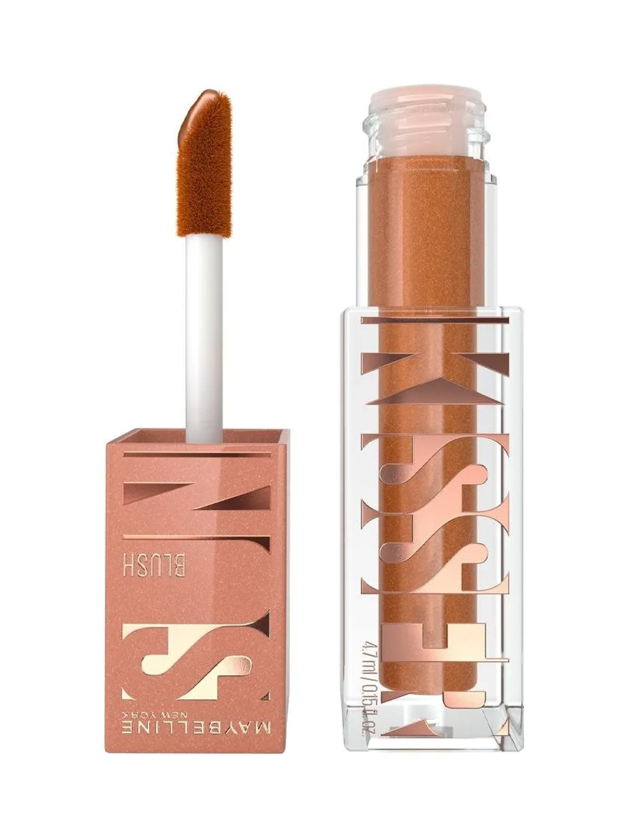 Blush Liquide Gemey Maybelline 11 Electric Bronze 3