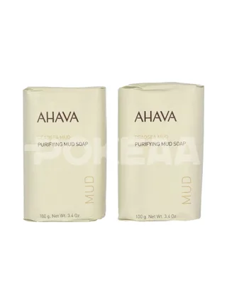 Ahava Dead See Mud Purifying Mud Soap Duo 200g - 2x100gr 2