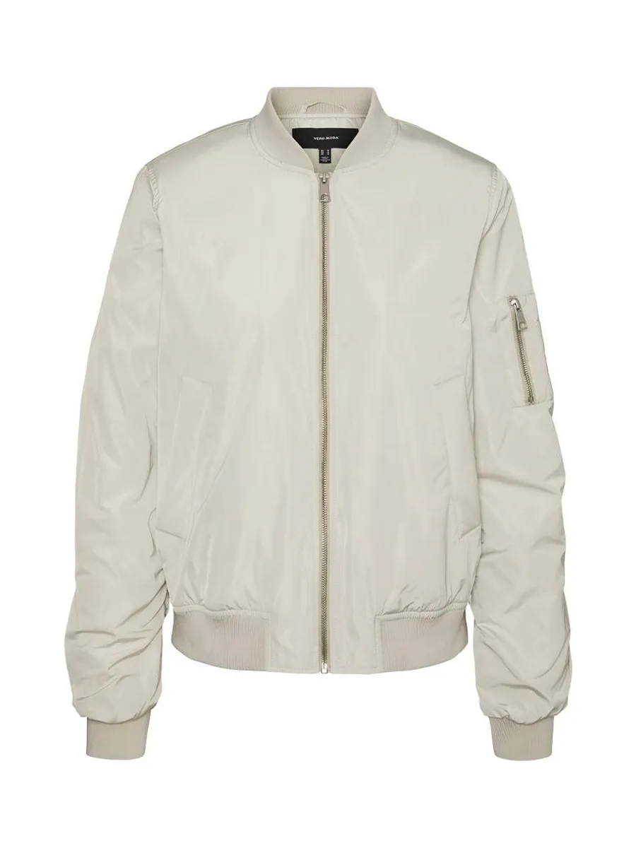 Veste bomber Grise Femme Vero Moda Ninna 2