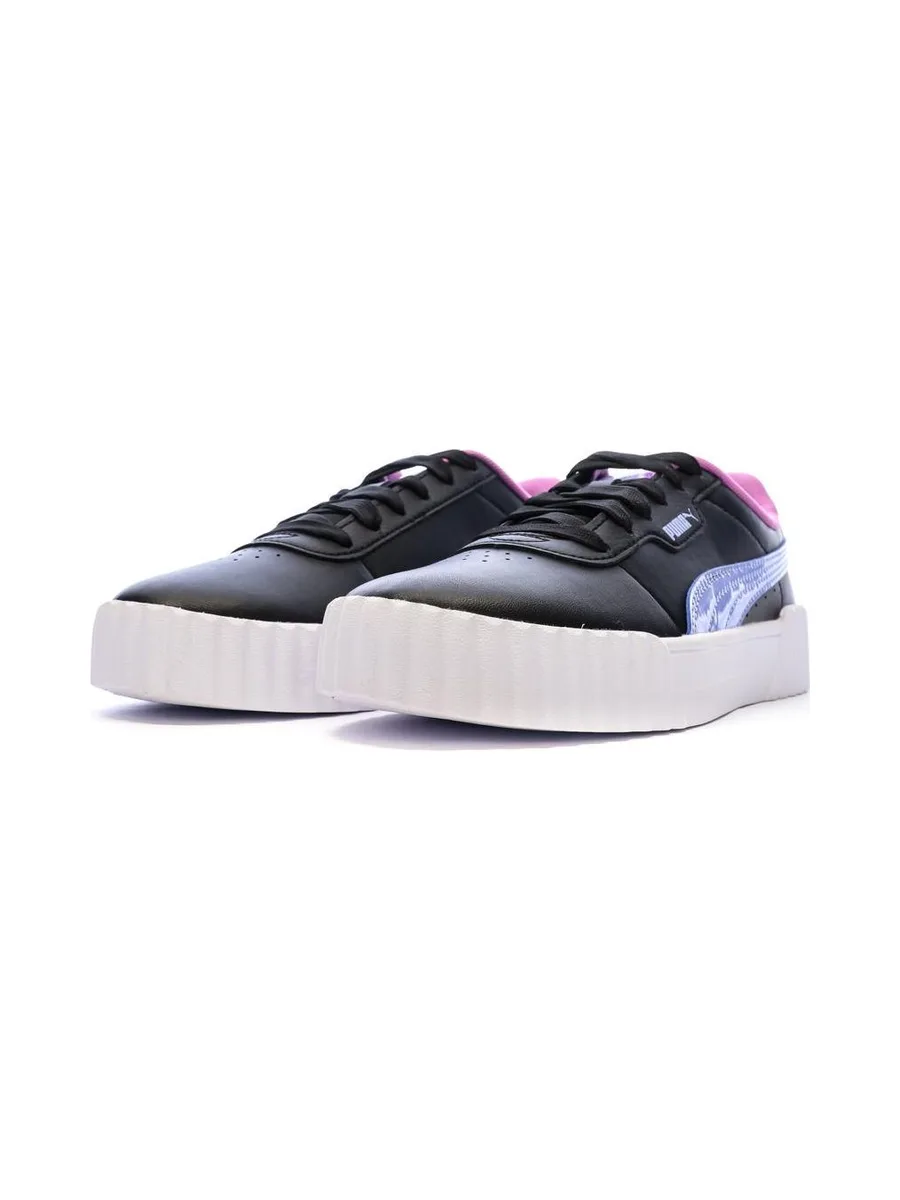 Baskets Noires/Mauve Fille Puma Carina 3.0 Jelly 7