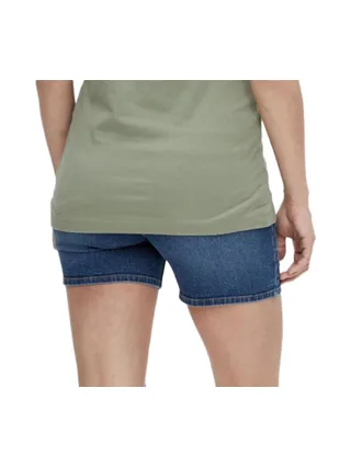Short de Grossesse en Jean Bleu Femme Mamalicious Lamy 2