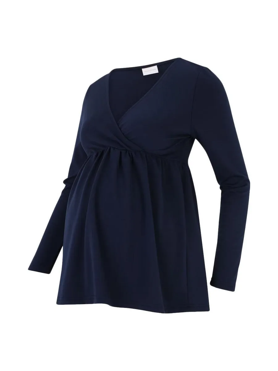 Blouse Marine Femme Mamalicious Peppi 2