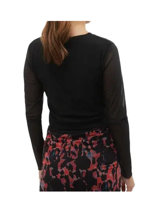T-Shirt Manches Longues Noir Femme Mamalicious Lellis 2