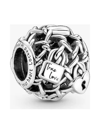 Pandora - Charm Cadenas Pad fence en argent sterling 1