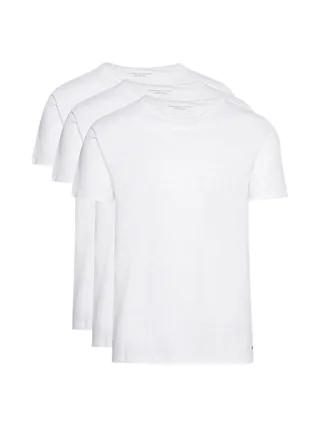Lot de 3 T-Shirts Blanc Homme Tommy Hilfiger Stretch 3