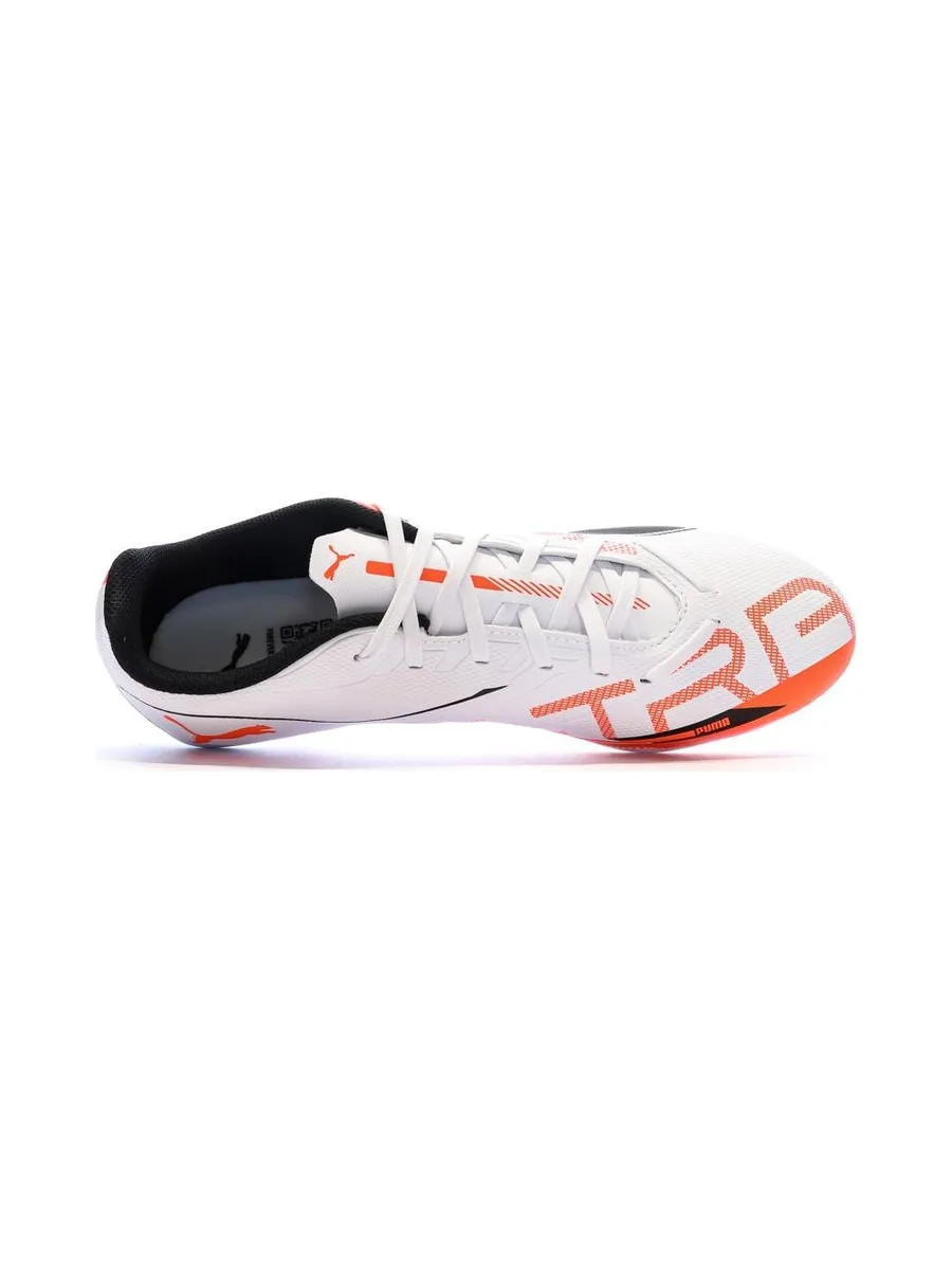 Chaussures de football Blanc/Orange Homme Puma Ultra 5 Play Mxsg 4