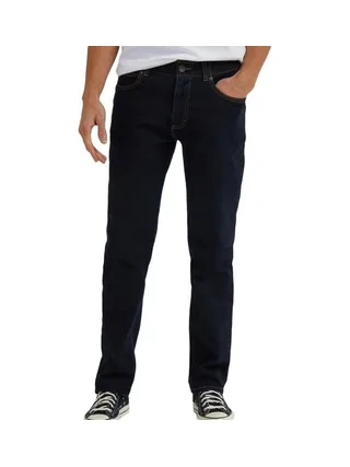 Jean Bleu Brut Homme Straight Fit LEE Rinse 1