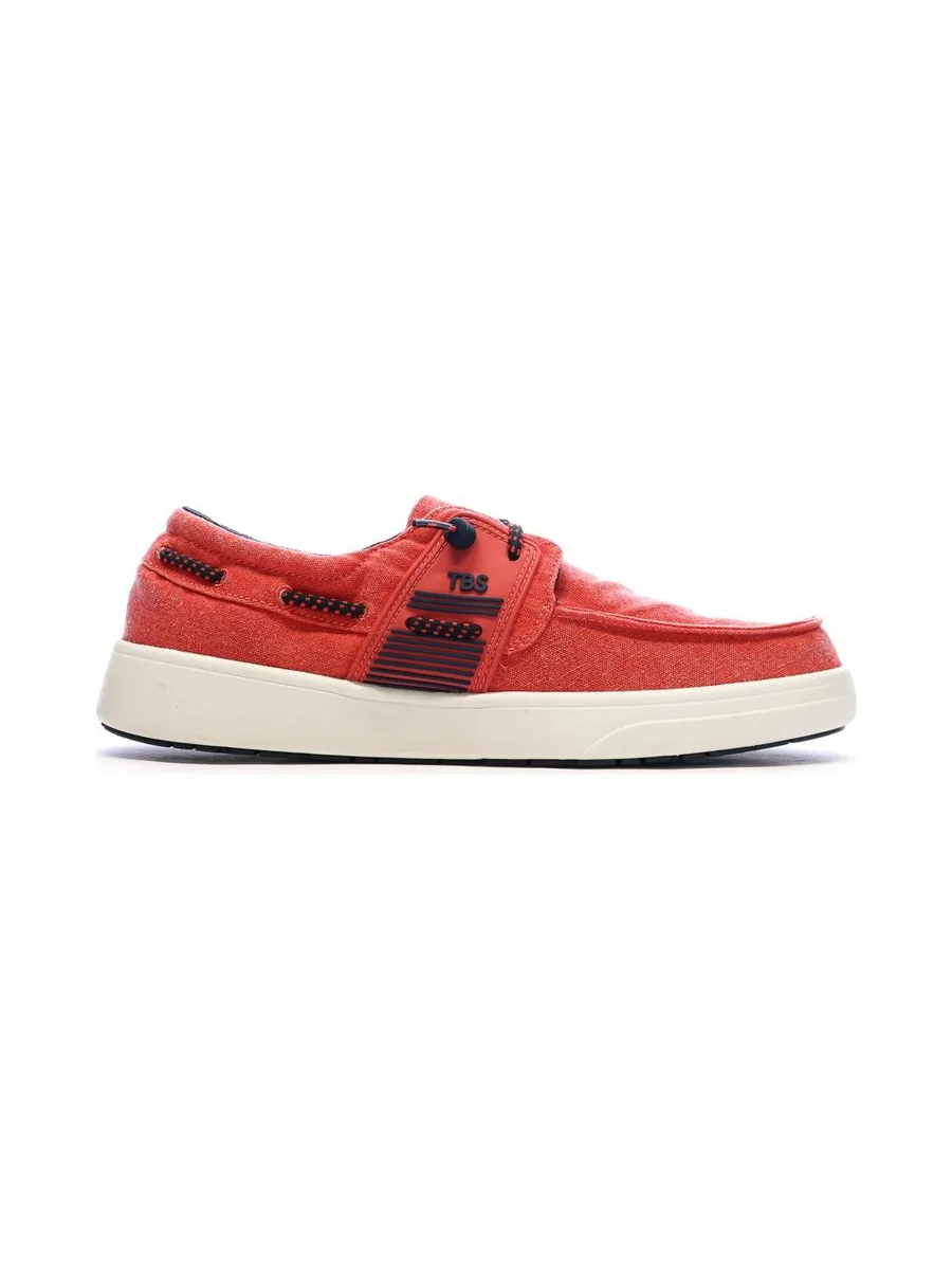 Chaussures Bateau Rouge Homme TBS Geo 3