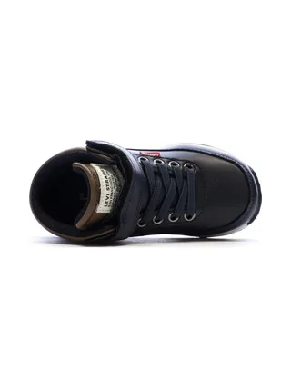 Baskets Noires/Marrons Garçon Levi's Ascot 4