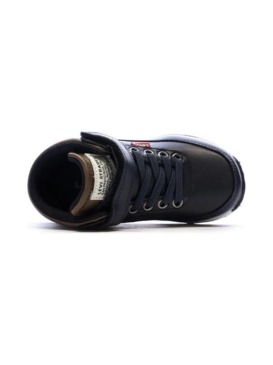 Baskets Noires/Marrons Garçon Levi's Ascot 5