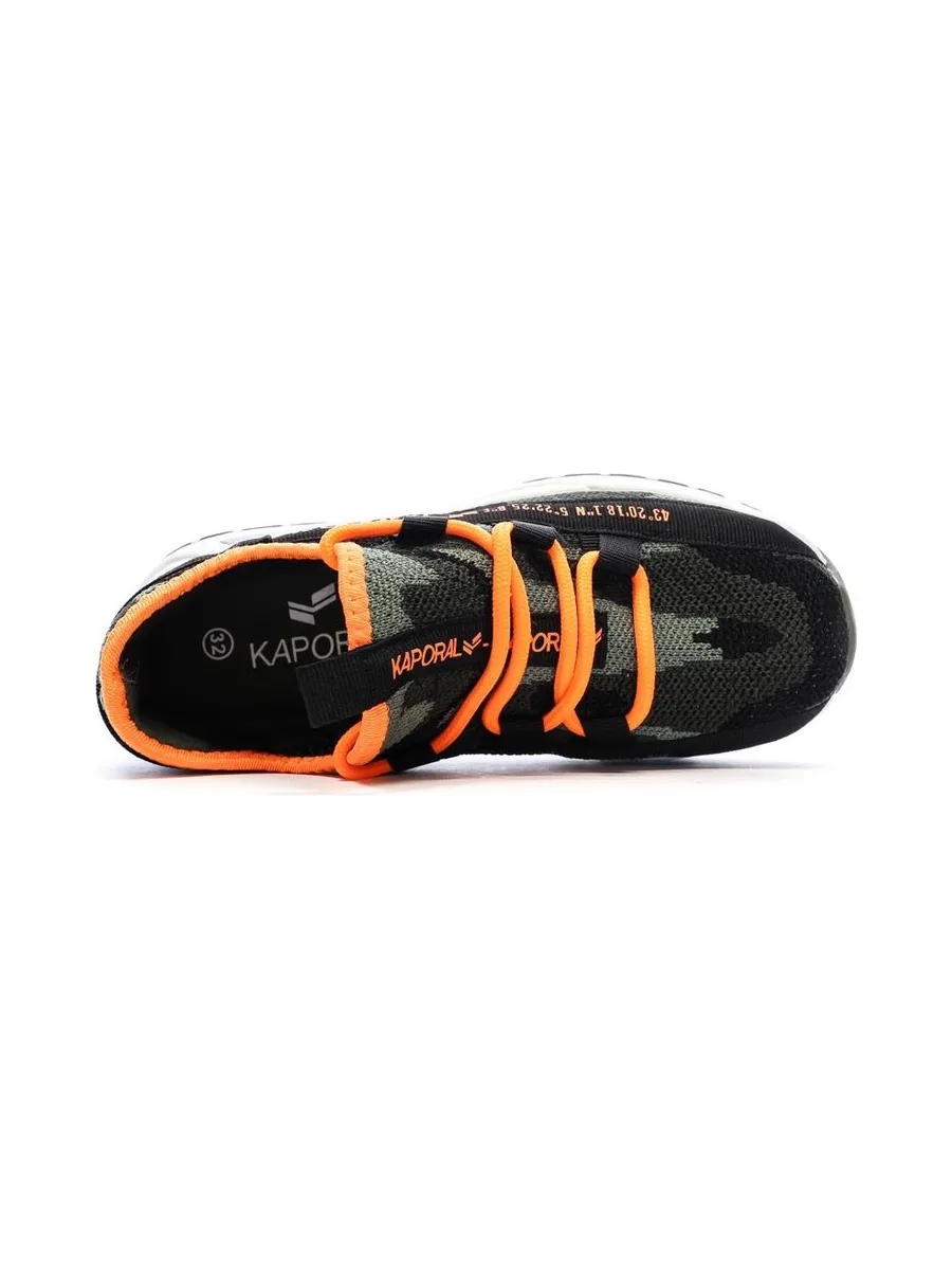 Baskets Kaki/Noir Garçon Kaporal Dofini 5
