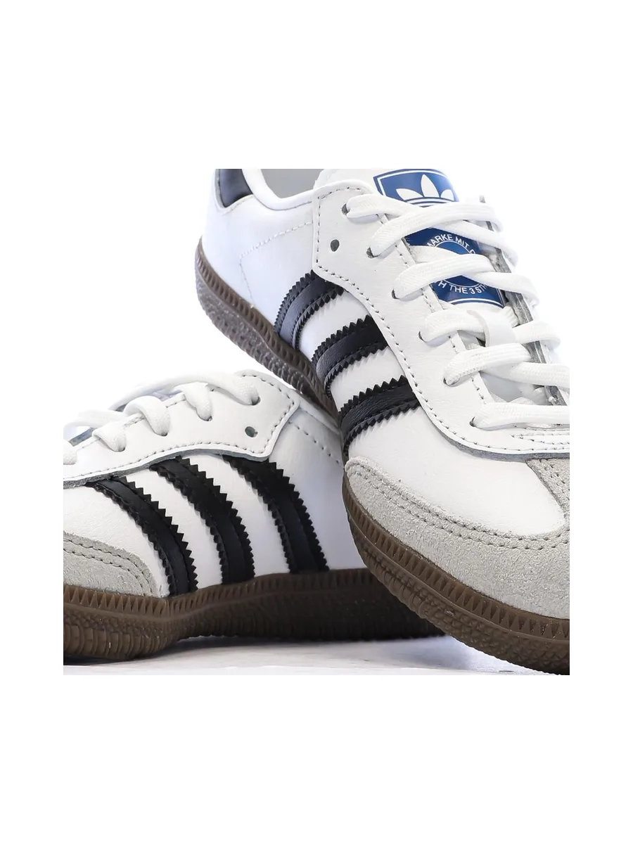 Baskets Adidas Samba Blanches Mixte Junior 8