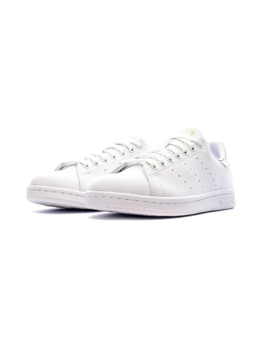 Stan Smith Baskets Blanches /Dorées Femme Adidas 7