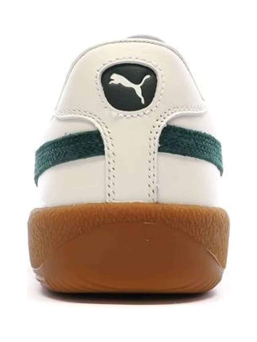 Baskets Blanc/Vert Mixte Puma Army Trainer 4
