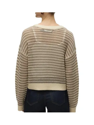 Pull Beige/Marron Femme Vero Moda Madera 2