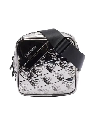 Sacoche Argent Homme Lacoste Blend 1