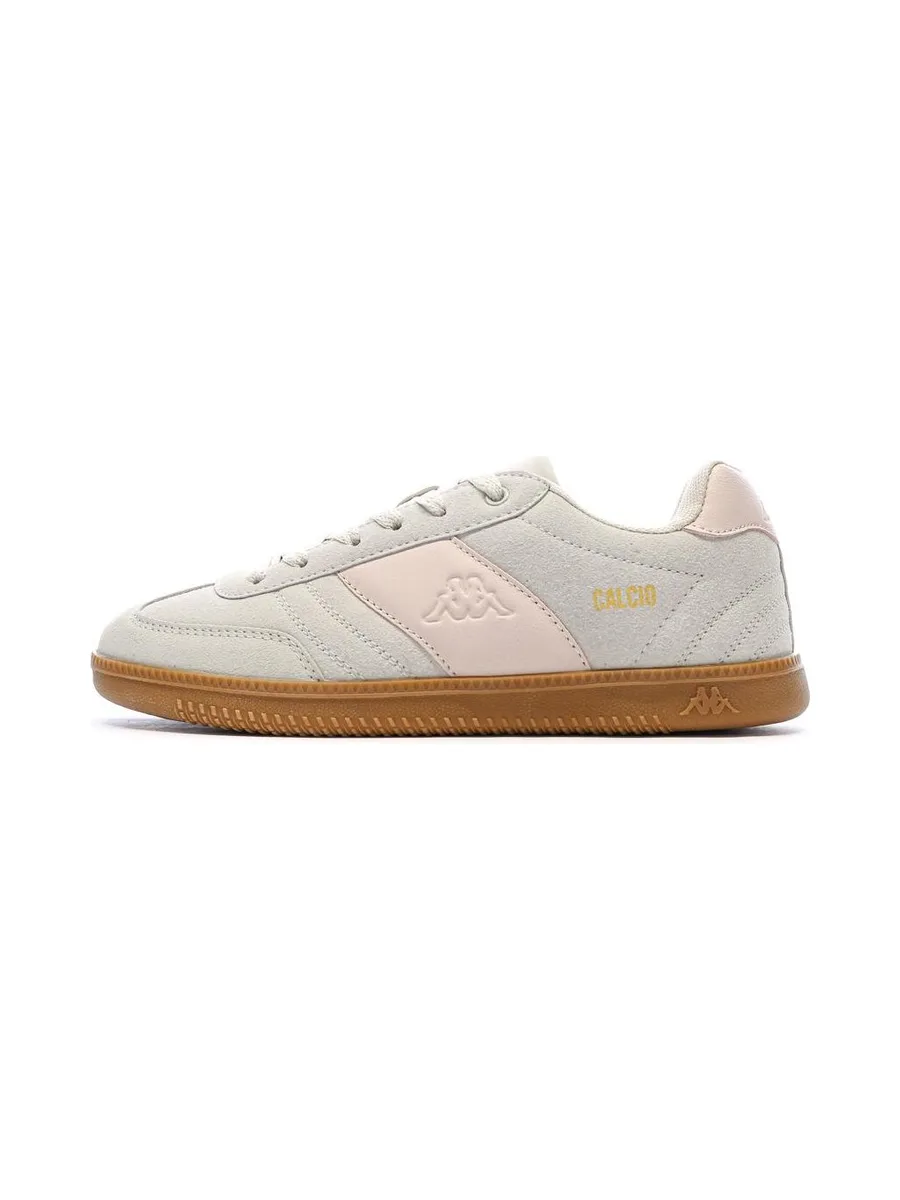 Baskets Gris/Rose Femme Kappa Mattea Suede 2