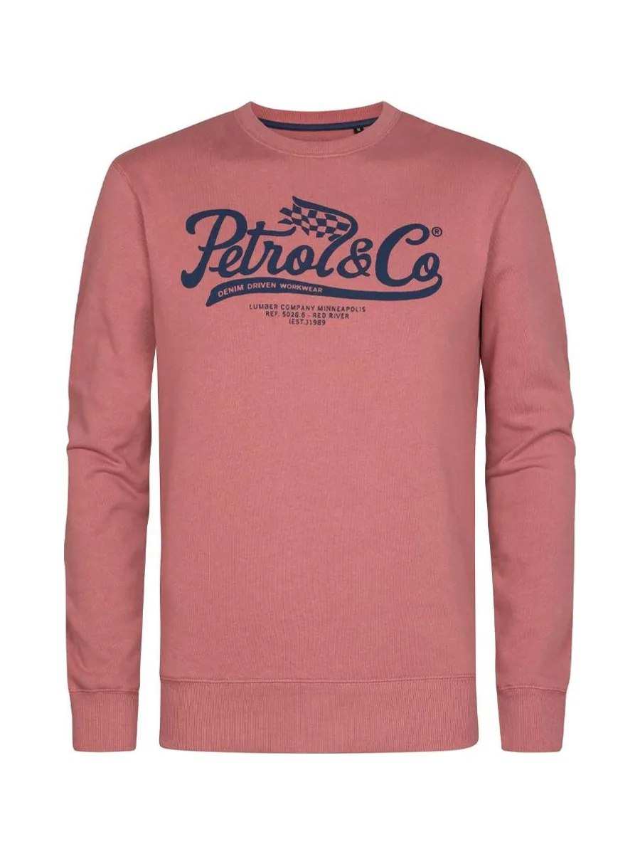 Sweat Rose Homme Petrol Industries Neck 2
