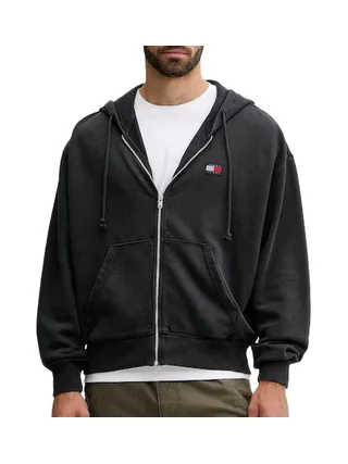 Sweat Zippé Noir Homme Tommy Hilfiger DM0DM22080 1