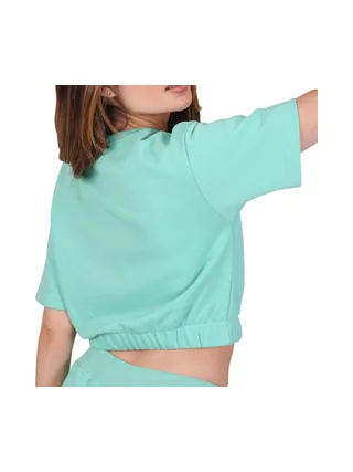 T-shirt Turquoise Femme Project X Paris Triple Logo 2