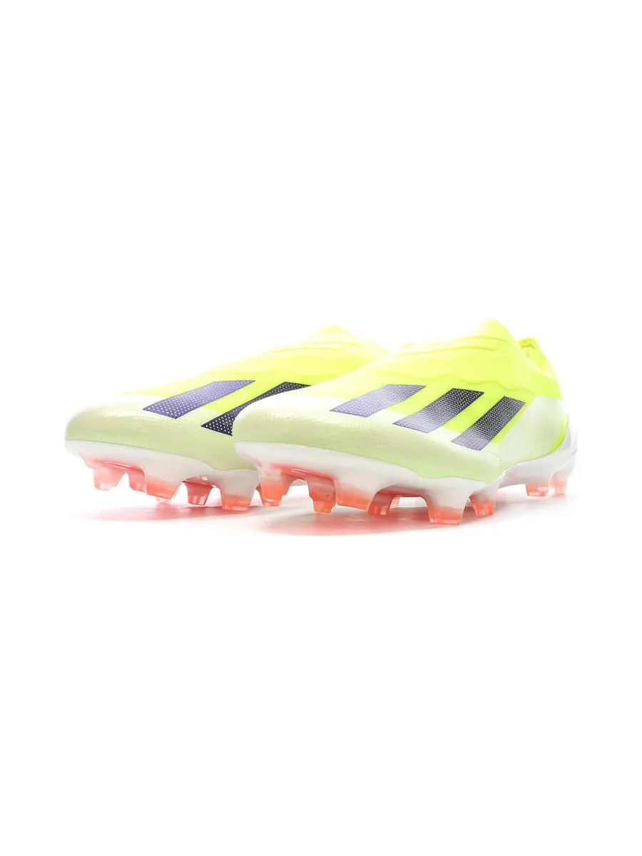 Chaussures de Foot Jaunes Adidas X Crazyfast Elite Ll FG 7