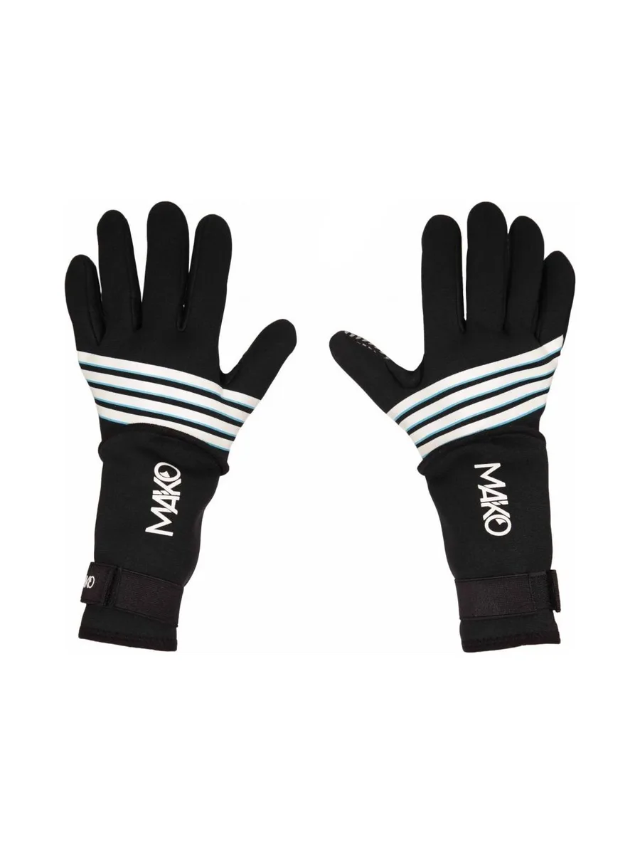 Gants néoprènes Noir Femme Mako 2