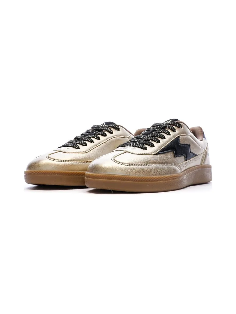 Baskets Doré Femme Kaporal Seven 7