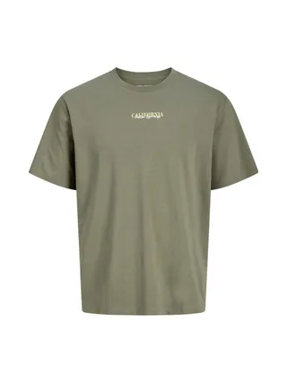 T-Shirt Vert Garçon Jack & Jones Jjcity 1