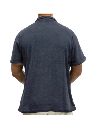 Chemise Bleu Homme Paname Brothers CHARLY 2