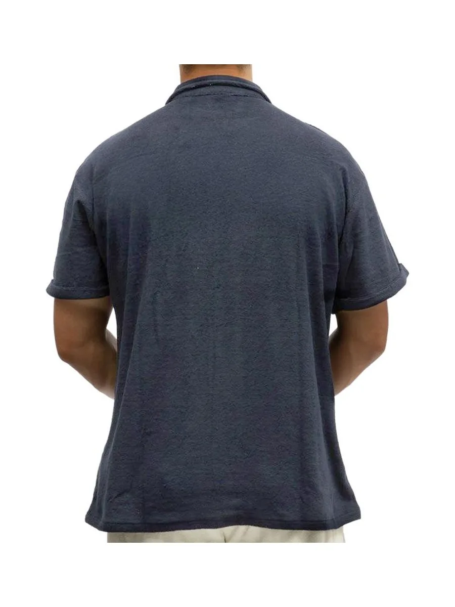 Chemise Bleu Homme Paname Brothers CHARLY 3