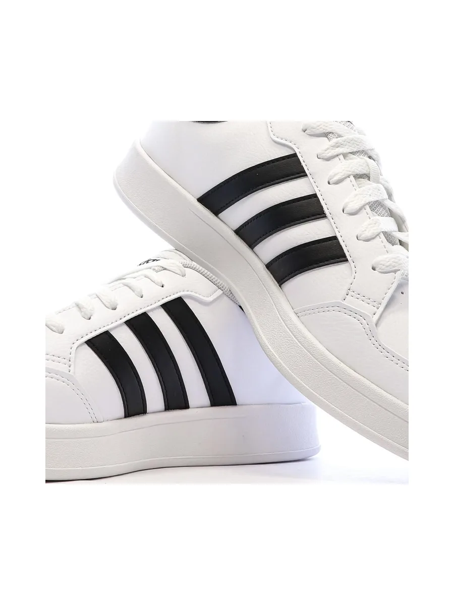 Baskets Blanches/Noires Homme Adidas Breaknet 8