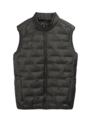 Doudoune Sans Manches Kaki Homme Teddy Smith Boran 1