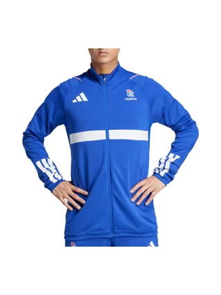 Veste d'entraînement Bleu Adidas Équipe de France Handball 1