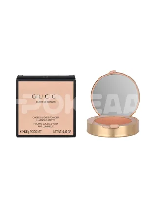 Gucci Cheeks & Eyes Powder Luminous Matte 5.5g - #02 Tender Apricot 1