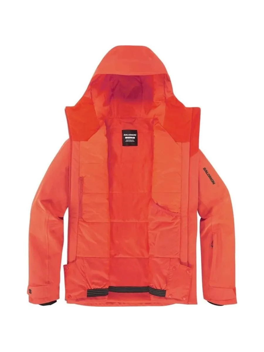 Manteau Orange Femme Salomon Highland 4